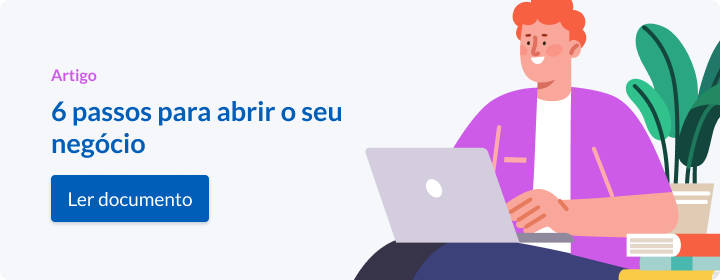 banner que leva ao artigo 6 passos para abrir o seu negócio