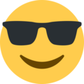 Emoji oculos de sol